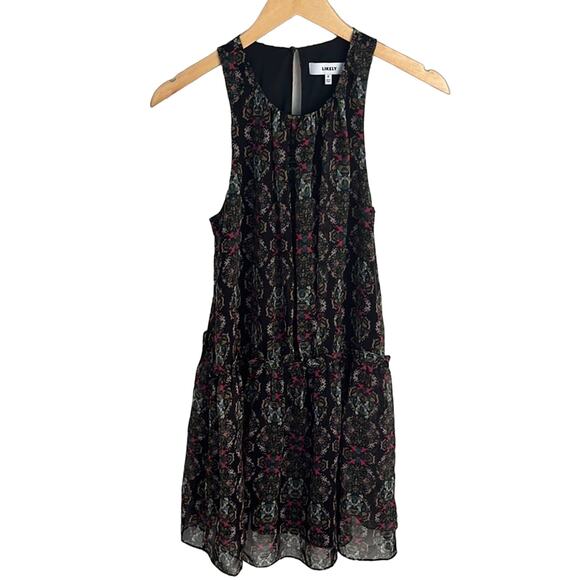 Likely Gypsy Bayard Floral Print Shift Dress Size O - Picture 1 of 9